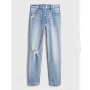 Gap High Rise Cheeky Straight Jeans with
Washwell